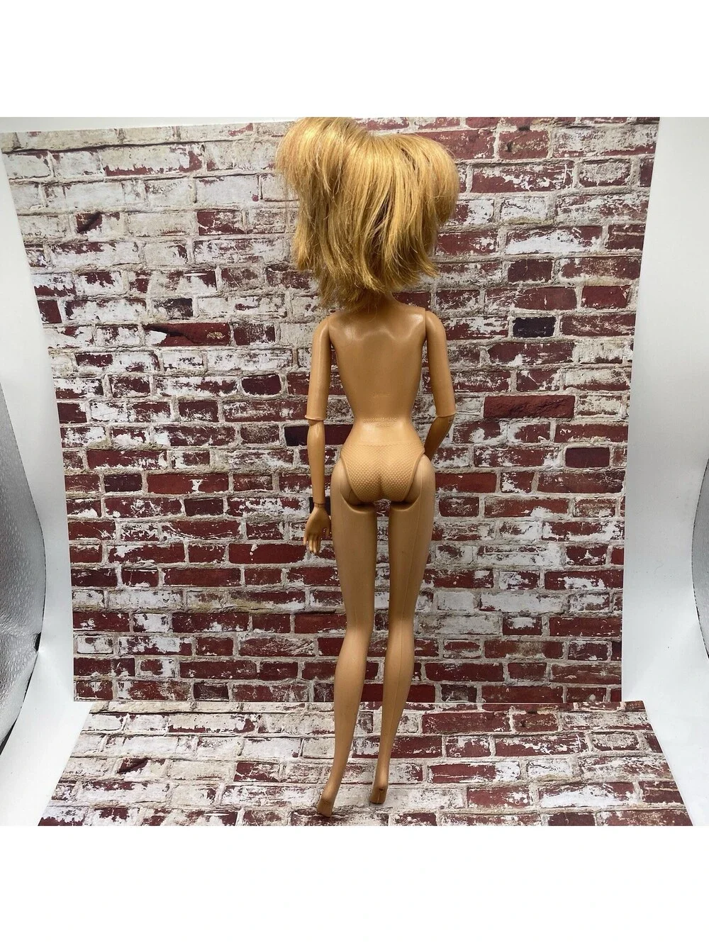 Vintage 2002 Pop Sensation Barbie Doll Nude Green Eyes Smile Pink Lips B20